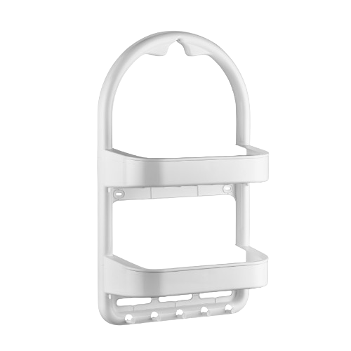 Полиця для ванної кімнати мала пластик білий OZER-B-015 ELIF Житомир - изображение 1