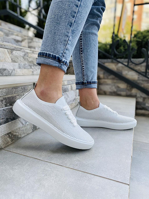 GREMMY Кеди жіночі GREMMY 98 білі (весна-літо, шкіра натуральна) (4404) Коломыя - изображение 8