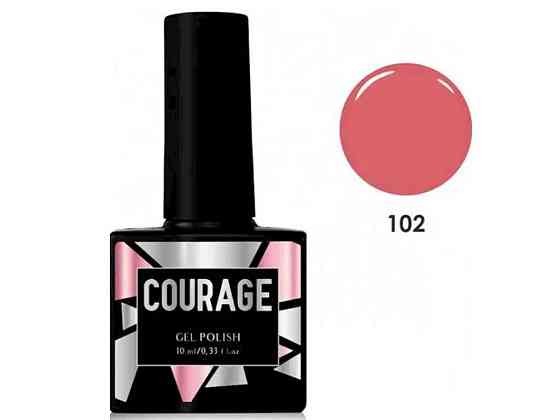 Гель-лак 10мл для нігтів №102 Троянда рожева ТМ COURAGE Київ