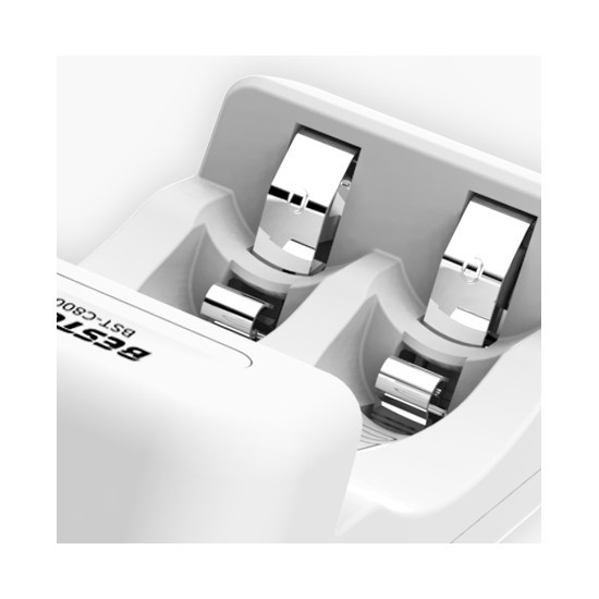 Зарядний пристрій подвійний AA/AAA USB Beston BST-C8001 Київ - фото 2