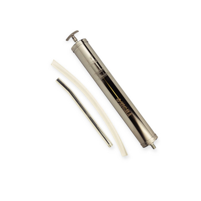 Шприц для заливки олії 1000 мл з гнучким шлангом та метал. насадкою Мукачево - фото 1