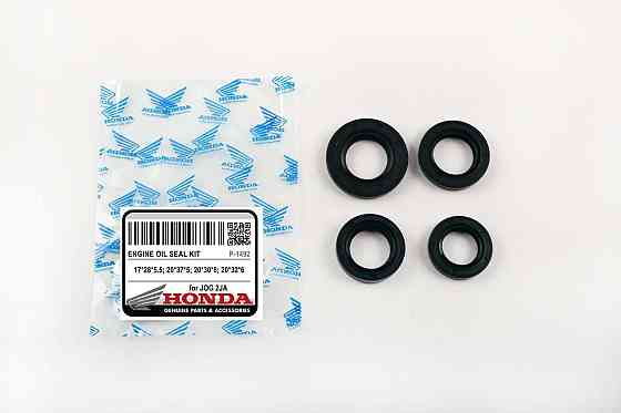 Сальники (набор) скутер Ямаха Йог 2JA 4шт (20*32*6, 20*30*8, 17*28*5.5, 20*37*5) Мукачево