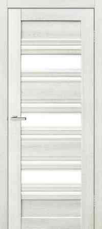 Міжкімнатні двері Оміс Dora 03 Дуб Білий сатин 900х2000 мм Київ