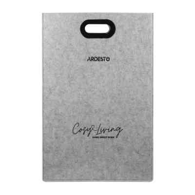 Корзина для белья Ardesto Prestigio Серая 68 л (ARHC2401FG) Вінниця