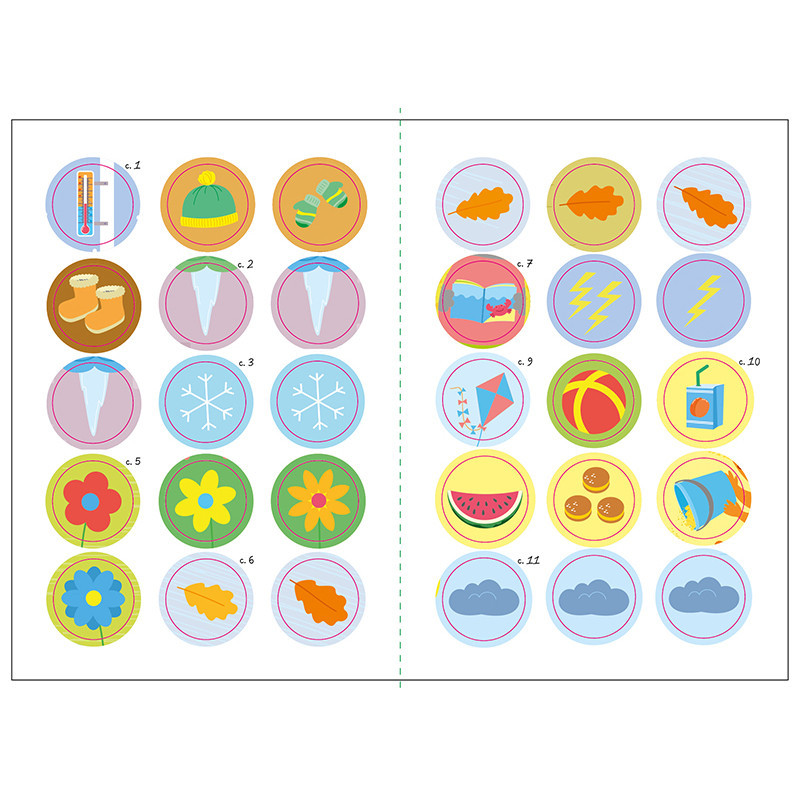 Книжка с наклейками Малыш Кис-Кис 