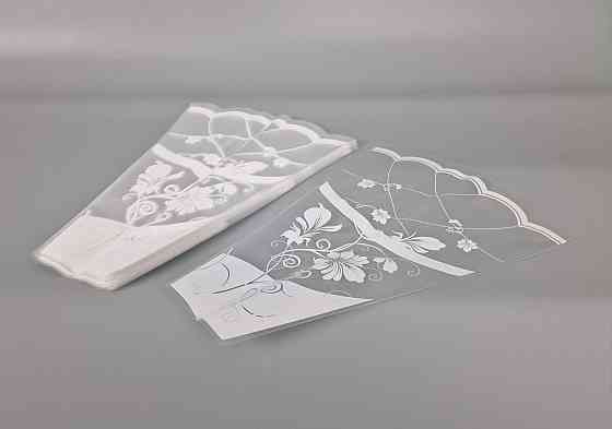 Упаковка конус под цветы h40/10низ/30верх