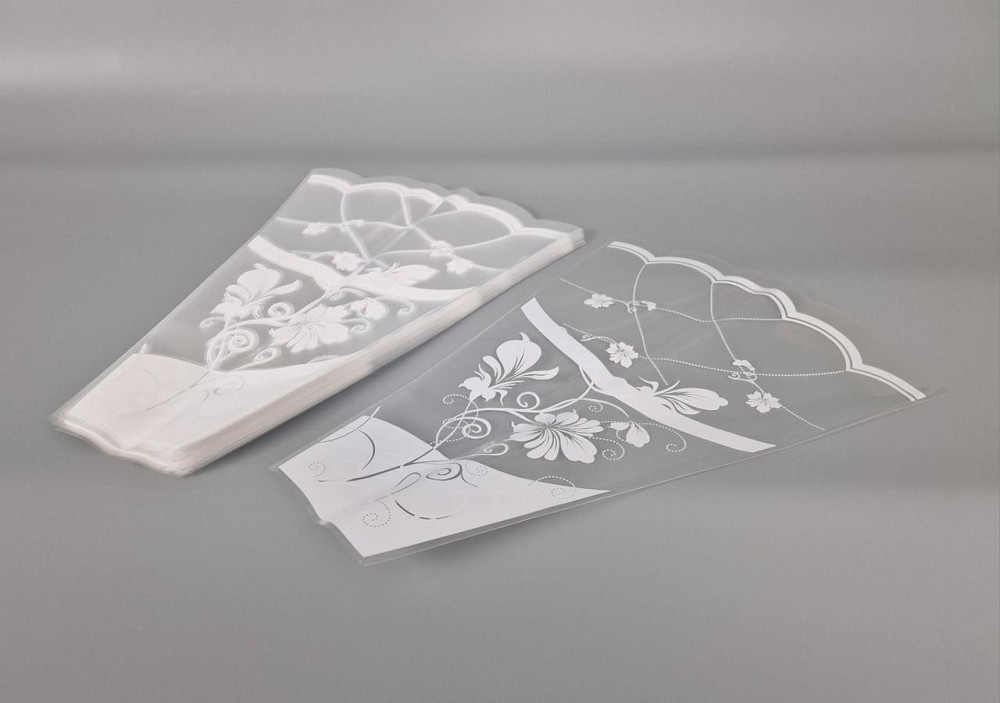 Упаковка конус под цветы h40/10низ/30верх