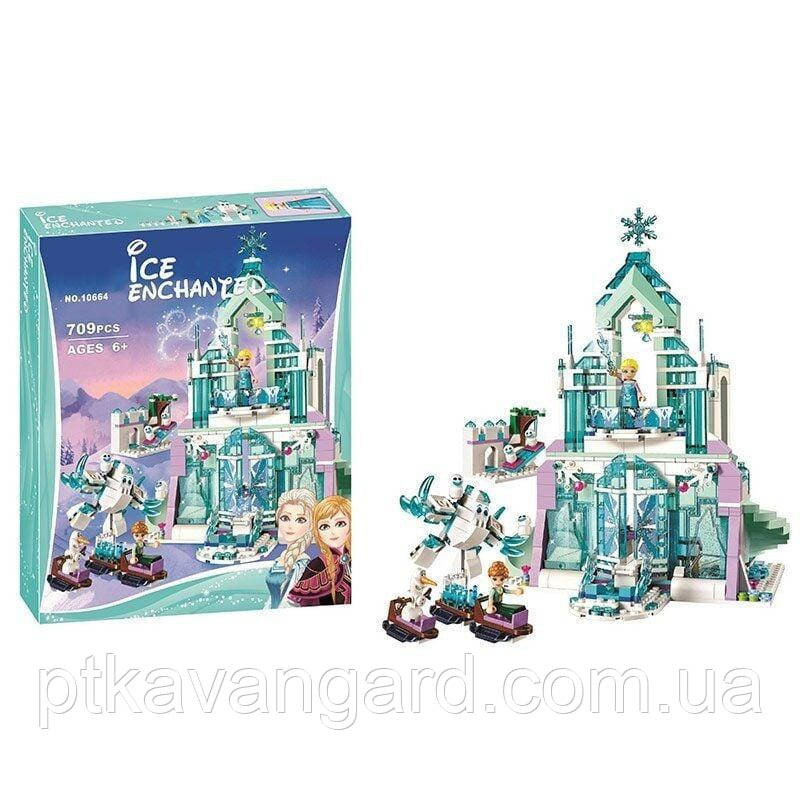 Конструктор блочный ледяной замок Эльзы Холодное Сердце 10664 706 деталей зимний дворец Хмельницкий - изображение 6