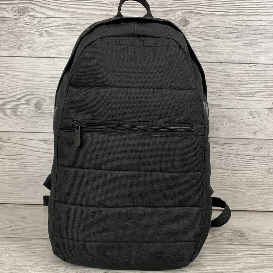 Рюкзак спортивний міський чоловічий чорний Андер Армор Чорний значок, міцний молодіжний практичнийMasterSem Київ - фото 1