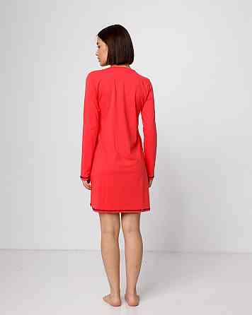 Туніка з довгим рукавом Nicoletta 83611 XL, Кораловий Київ