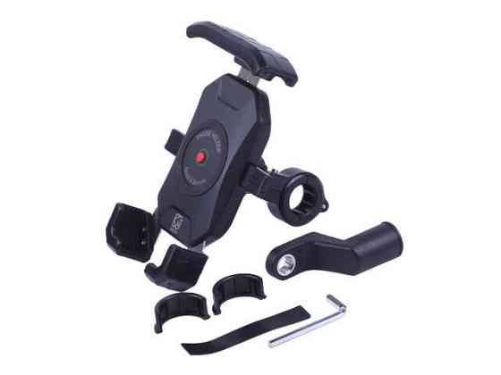 Держатель телефона M14-C1 черный, с креплением на руль, Kewiq Мукачево