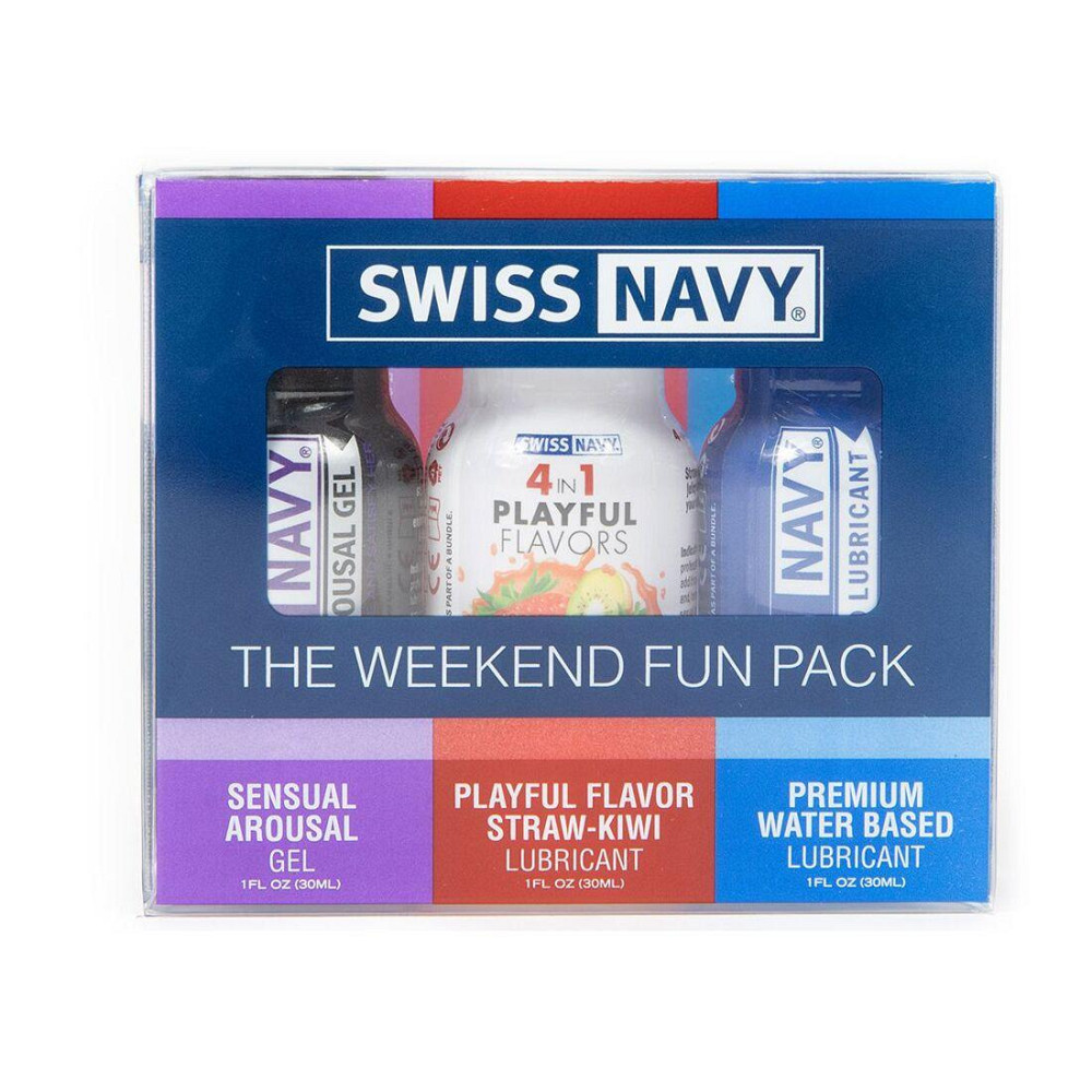 Розпродаж!!! Набір Swiss Navy Weekend Fun Pack 3 х 30 мл (термін 05.03.2027) Sex Aura Київ - фото 1