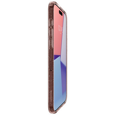 Чохол до мобільного телефона Spigen Apple iPhone 15 Pro Liquid Crystal Glitter Rose Quartz (ACS06702) Вінниця - фото 7