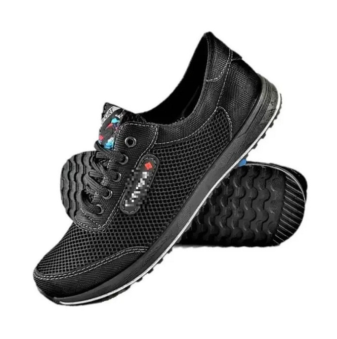 Кросівки Чоловічі Сіточка Чорні Літні Мокасини (розміри: 40,41,44) Дніпро - фото 1