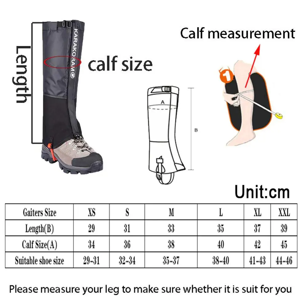 Туристичні гамаші гетри Karakoram (overboot) XXL Вінниця - фото 3