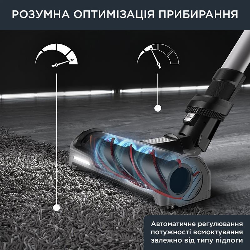 Акумуляторний пилосос Rowenta X-Force Flex 14.60 Auto Animal RH9958WA чорний, сірий Харьков - изображение 4