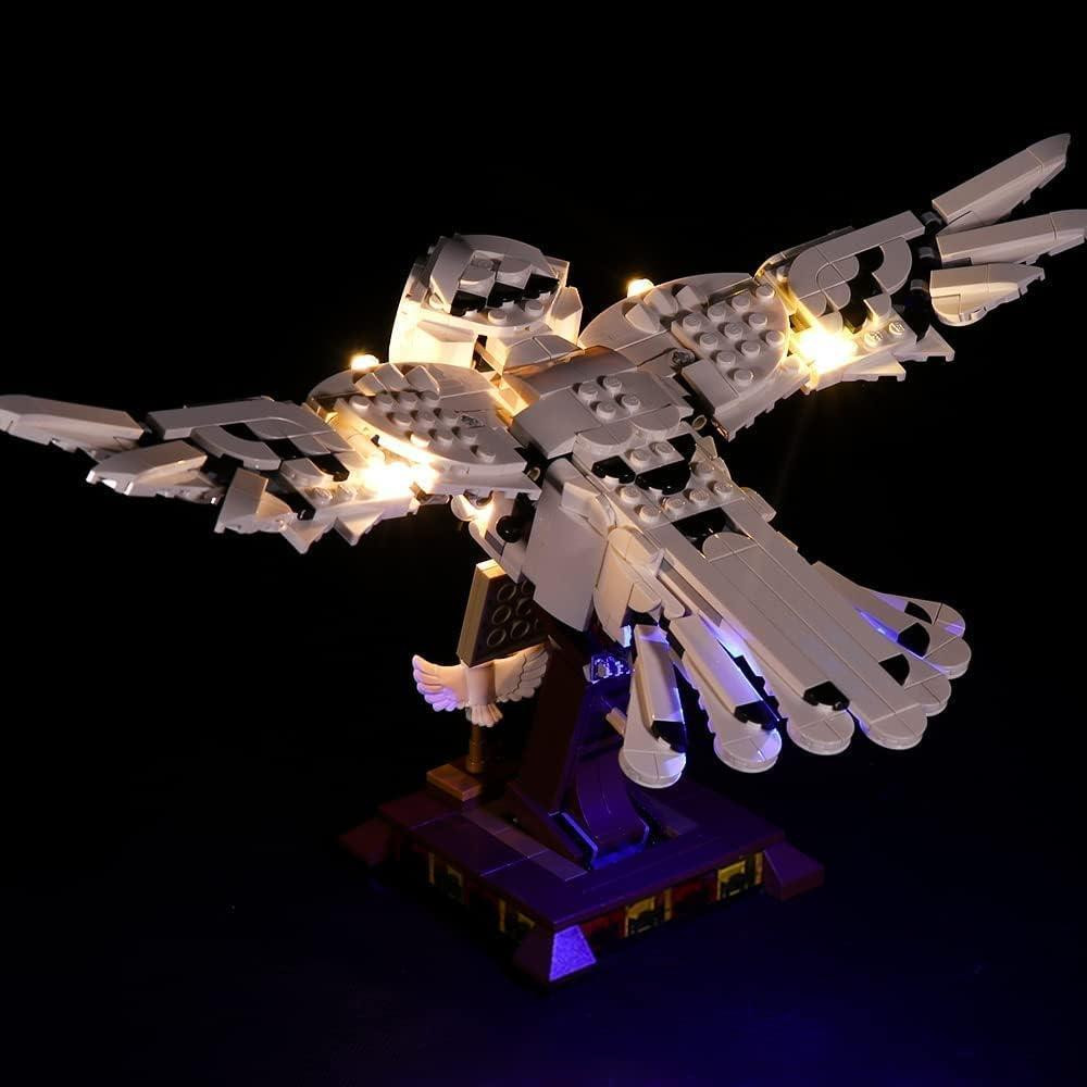 Набір підсвітки для LEGO 75979 Hedwig білий LED USB 5V мідний кабель декоративне освітлення для конструктора Київ - фото 2