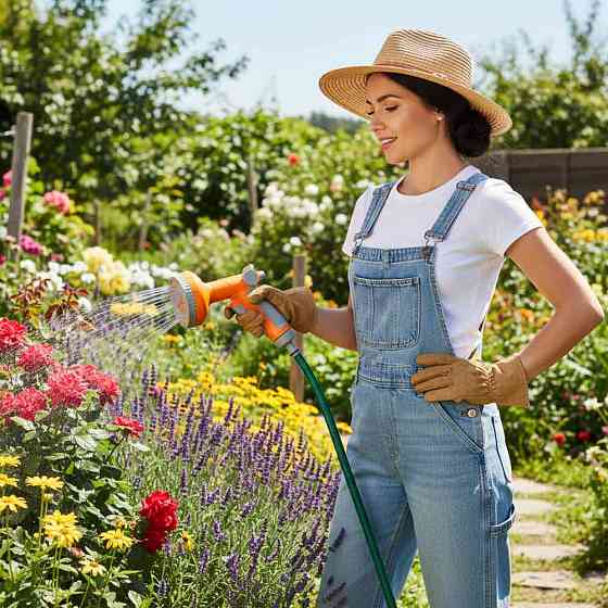 Flora Пистолет-распылитель 6 режимов (АВЅ+TPR) FLORA (5011814) Коломия