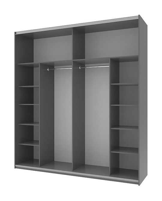 Шафа-купе двохдверна Doros G-Caiser 220х60х240 см Графіт/Тахо (DRS-011003) Львів - фото 2