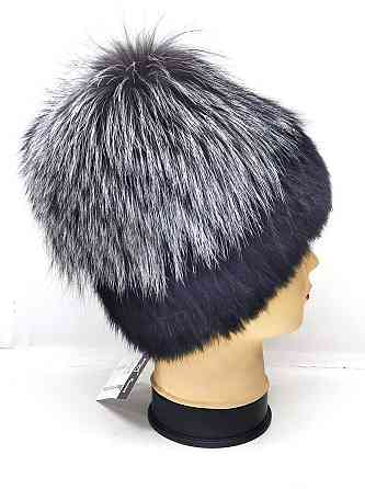 Шапка женская меховая Ника Черный Харьков