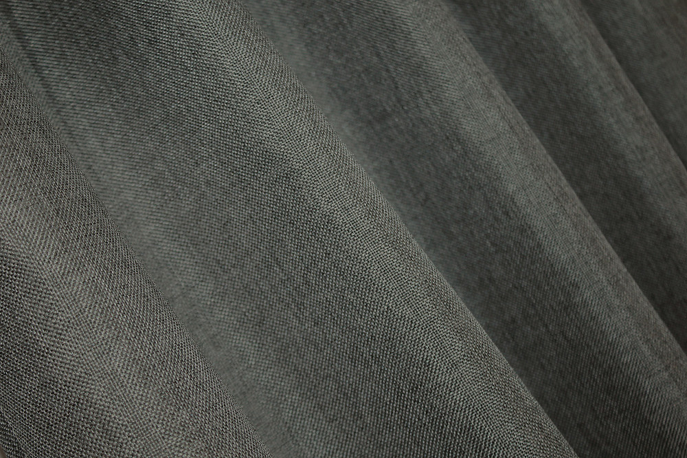 Комплект коротких штор VR-Textil Лен Мешковина № 1282ш 130х170 см 2 шт Серый (35-0084) Киев - изображение 7