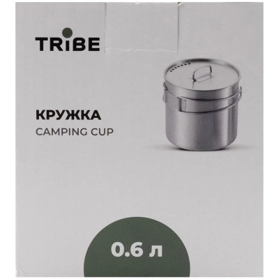 Чашка туристична Tribe Camping Cup 600 мл (T-FA-0012-metal) Вінниця - фото 4