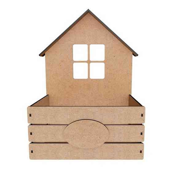 Заготовка для декорування "Будиночок з віконцем" FDPO-406 Вінниця