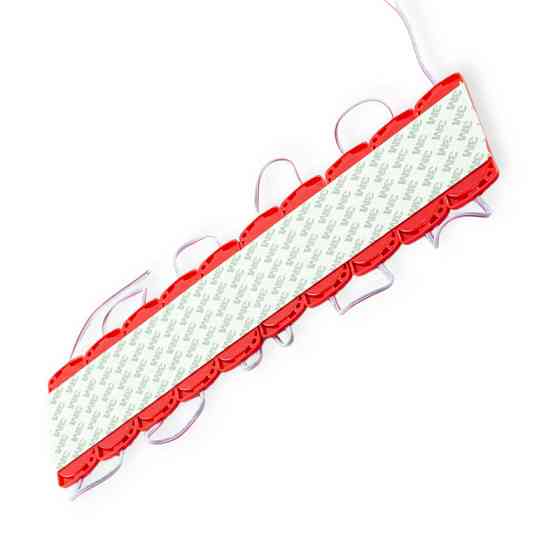 Модуль 12V Червоний 12 SMD 2835 MD 060 Long Lens (10шт) світлодіодний Мукачево