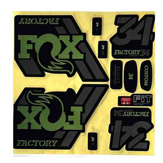 Наклейки на вилку велосипеда Fox FGT-009 Бровари