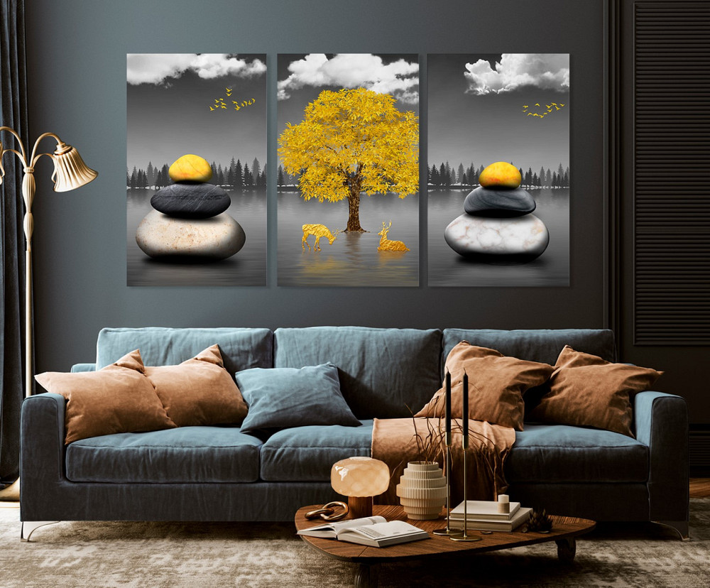 Модульная картина в гостиную / спальню  Природа   ART-141_3A 70х130 см Киев - изображение 3