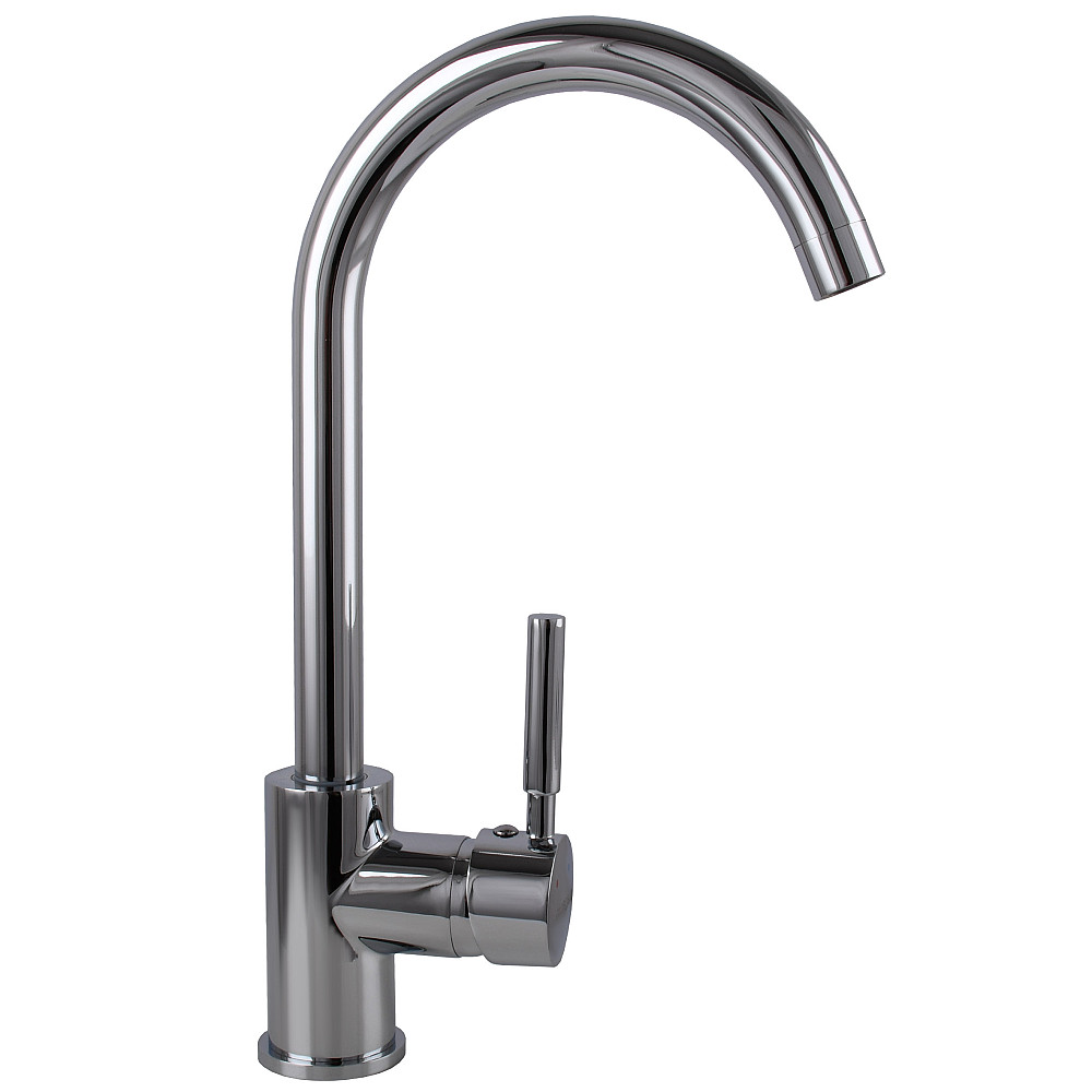 Змішувач для кухні Globus Lux LAZER GLLR-0203S латунь на гайці Тернополь - изображение 3