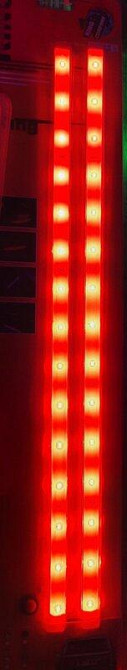 Стоп CSL-4001R-G-40 RED 15LEDх40см наружный (пара) Винница - изображение 1