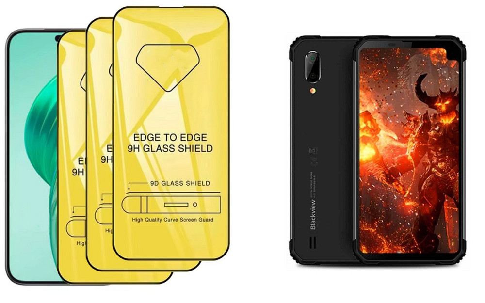 Защитное стекло DefenzoGlass для Blackview BV6100 – двойная прочность Киев - изображение 3