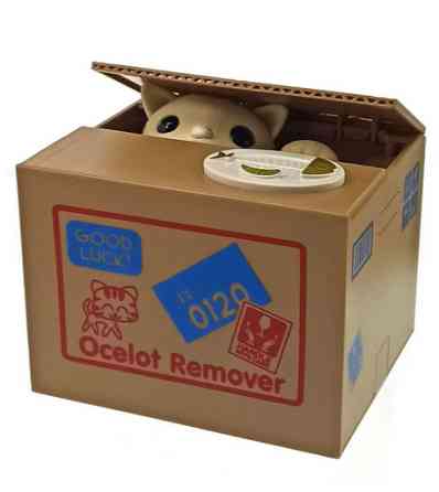 Копилка для монет детская Кот Киев