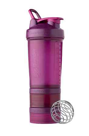 Шейкер спортивний BlenderBottle ProStak 22oz/650ml з 2-ма контейнерами Plum Каменское