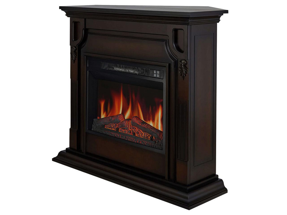 Каминокомплект универсальный 2в1 ArtiFlame Toronto AF23S махагон коричневый антик с обогревом и звук Львов - изображение 2