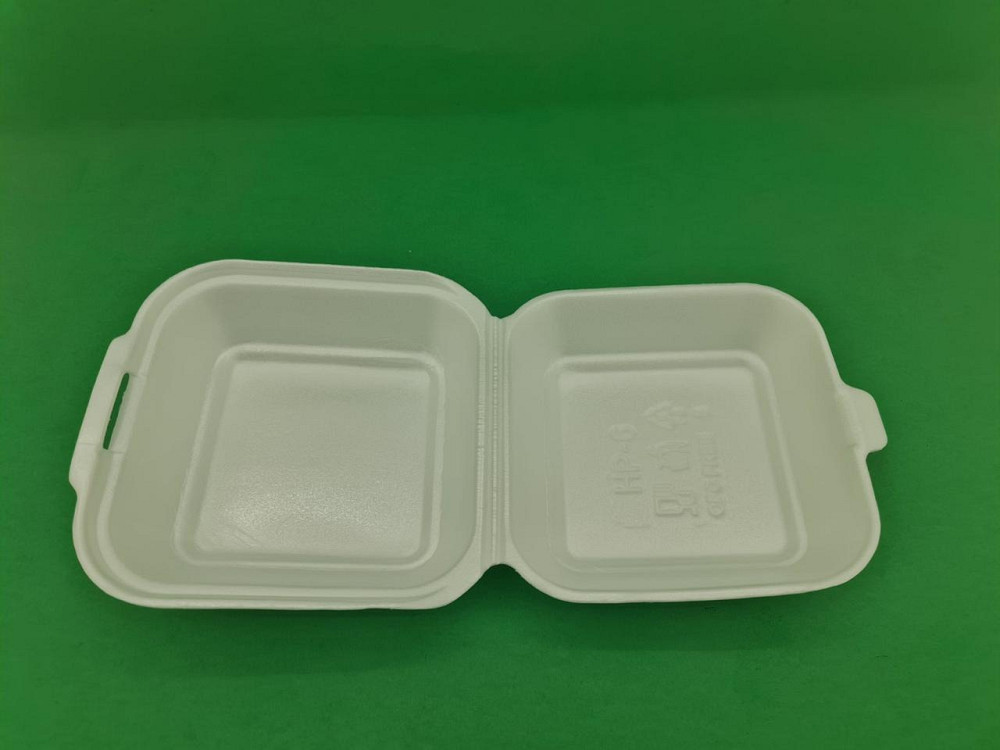 Ланчбокс зі спіненого полістиролу з кришкою (150*152*60) білий HP-6 (250 шт) Харків - фото 3