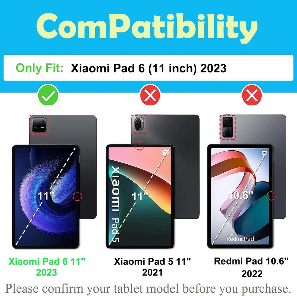 Клавиатурный кейс для Xiaomi Mi Pad 6 / Mi Pad 6 Pro 11