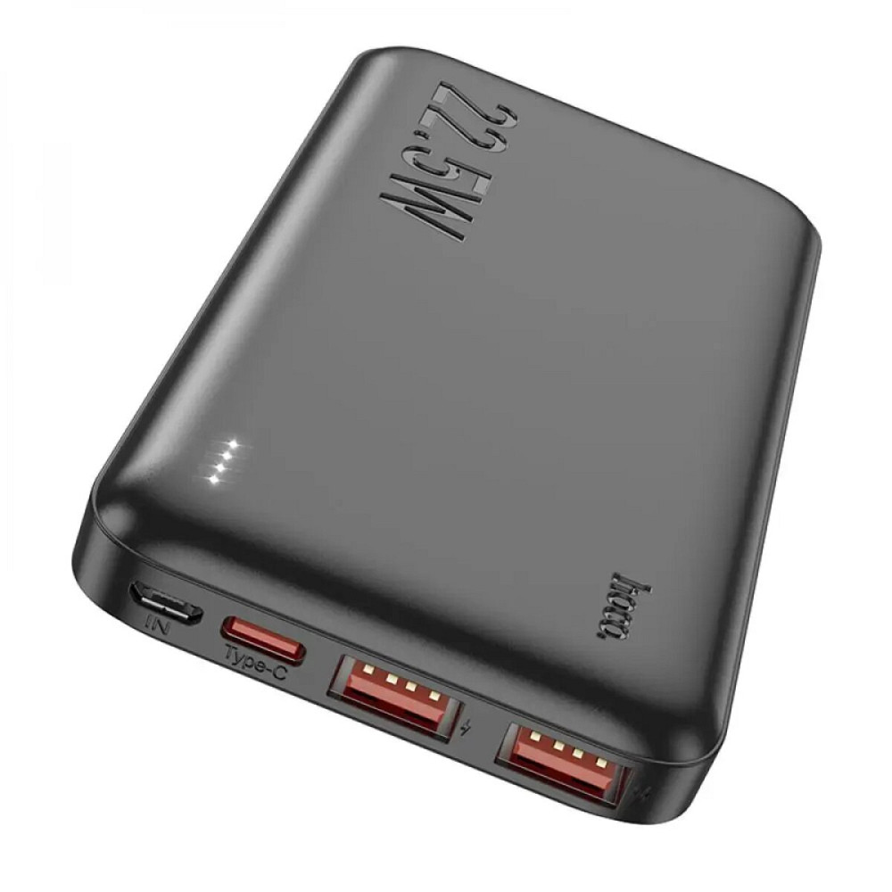 Зовнішній акумулятор HOCO J101 Astute 22.5W fully compatible power bank(10000mAh) Black Київ - фото 2