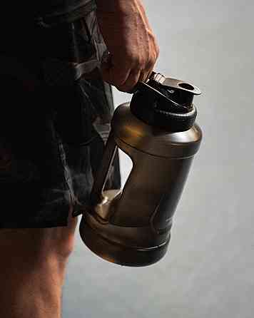 Спортивна пляшка SmartShake Ultimate Jug 72oz/2100ml Black Каменское