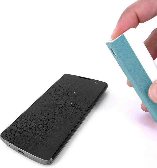 Средство для очистки экранов Acuvar 3-в-1: спрей, микрофибра, футляр для телефона, ноутбука, ТВ, авто, экранов Киев - изображение 3