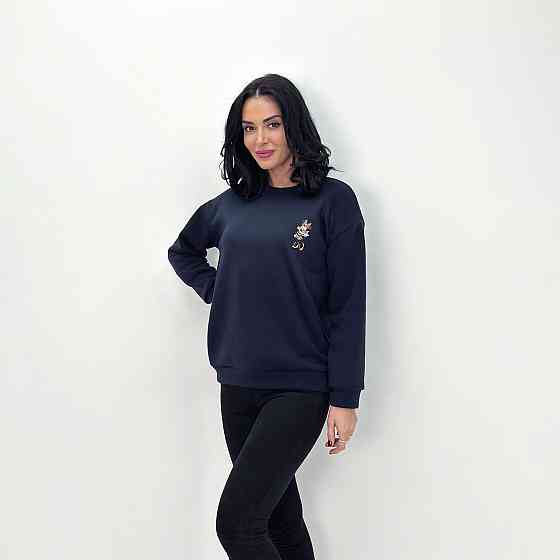 Женский батник с принтом 