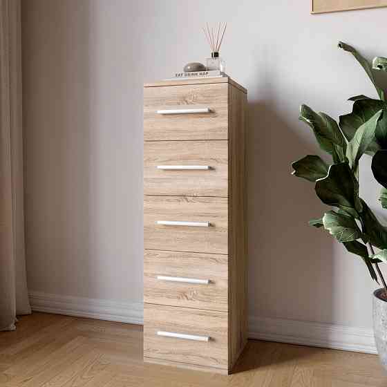 Комод 5 ящиков М-ЗОН Джеко 300 Сонома (MZN-031017) Днепр