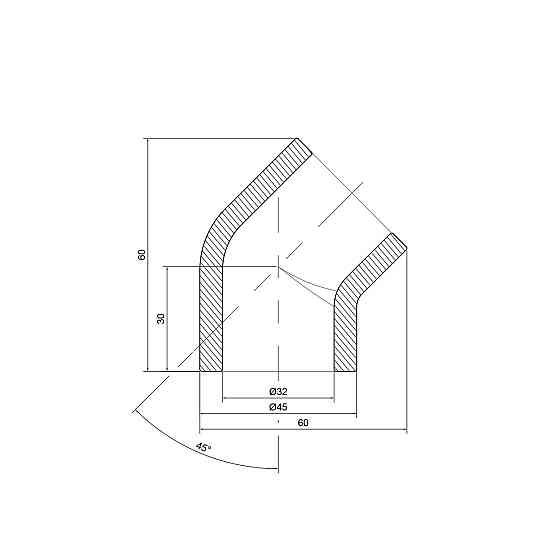 Куточок PPR Thermo Alliance 32, 45° Київ