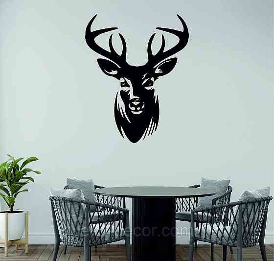 Декоративное настенное Панно «Олень», Декор на стену 90*71 см Киев