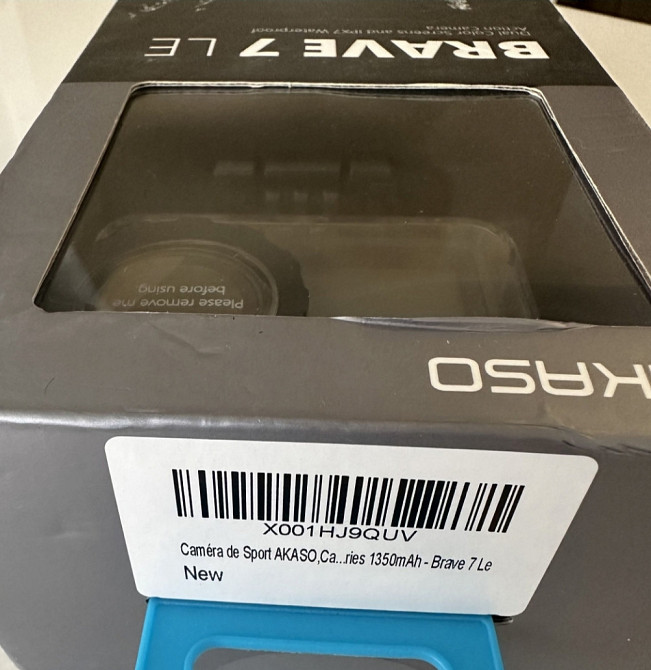 Екшн-камера нова запакована з Європи AKASO BRAVE 7 LE,4K/30 кадрів в секунду 20-мегапіксельна підводна Київ - фото 2