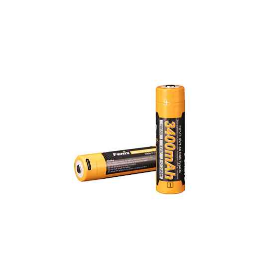 Акумулятор 18650 Fenix (3400 mAh) Type-C Киев