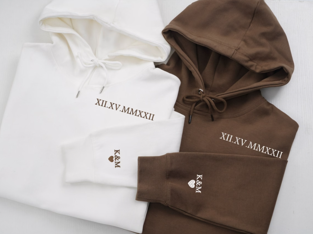 Парні худі з річницею та власними ініціалами L, XL Черновцы - изображение 1