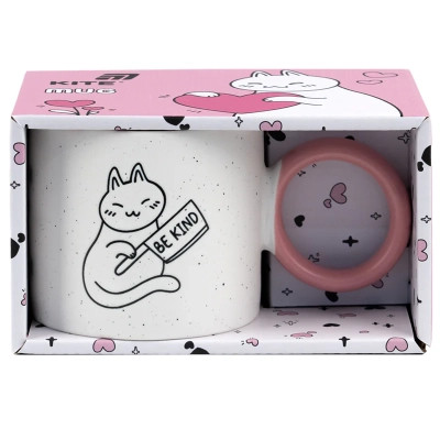 Чашка Kite 370 мл Be kind (K25-220-4) Вінниця - фото 4