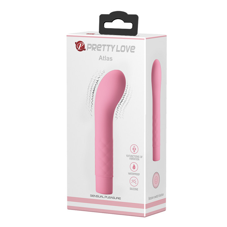 Стимулятор G-точки - Pretty Love Atlas Vibrator Light Pink Sex Aura Киев - изображение 1